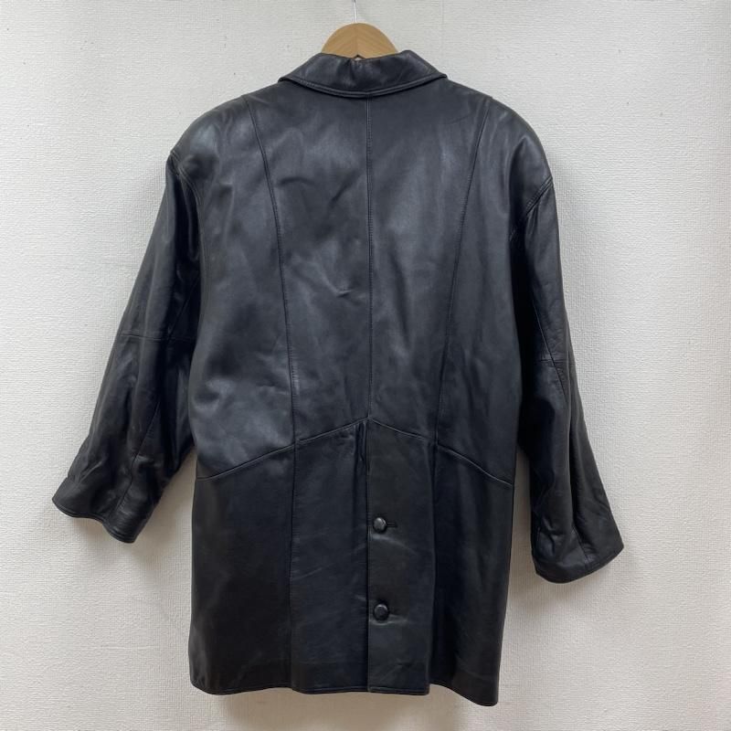 古着 ジャケット 上着 レザージャケット 80s HARAJUKU MOTHER ハラジュクマザー レザー トレンチ コート ジャケット 本革
