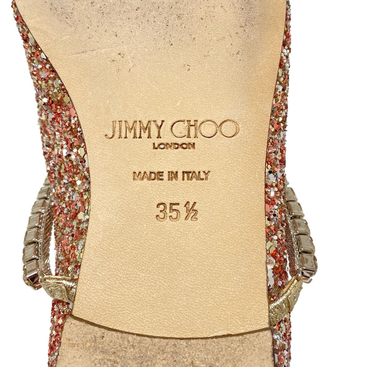JIMMY CHOO(ジミーチュウ) フラットシューズ 351/2 レディース