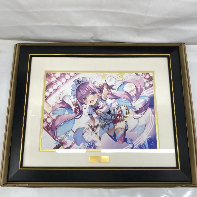 湊あくあ 複製原画 中古】開封・キズあり)ホロライブ 湊あくあ 3rd Anniversary 複製原画