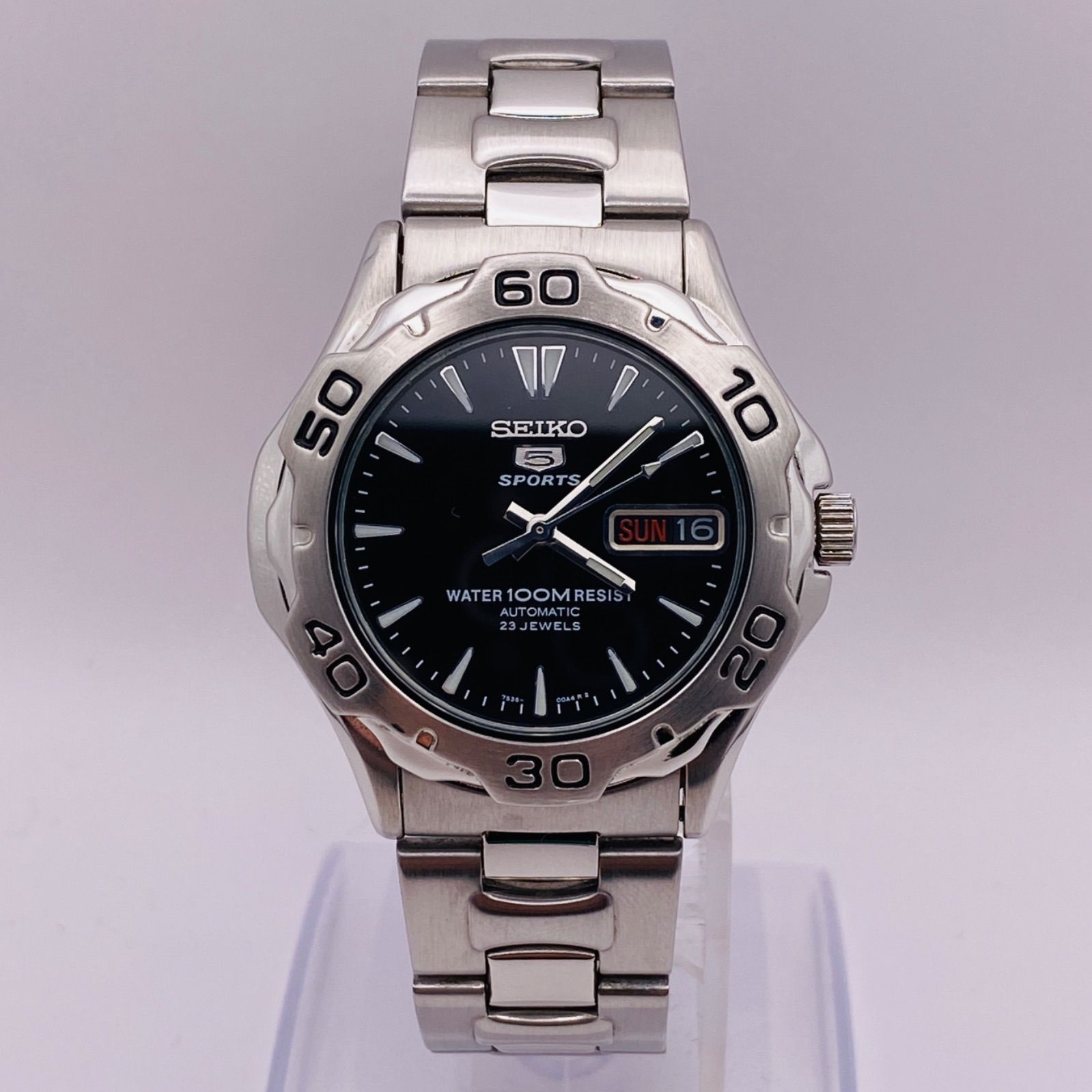 T142）希少 希少・美品 ヴィンテージ SEIKO5 機械式 自動巻き 美品 