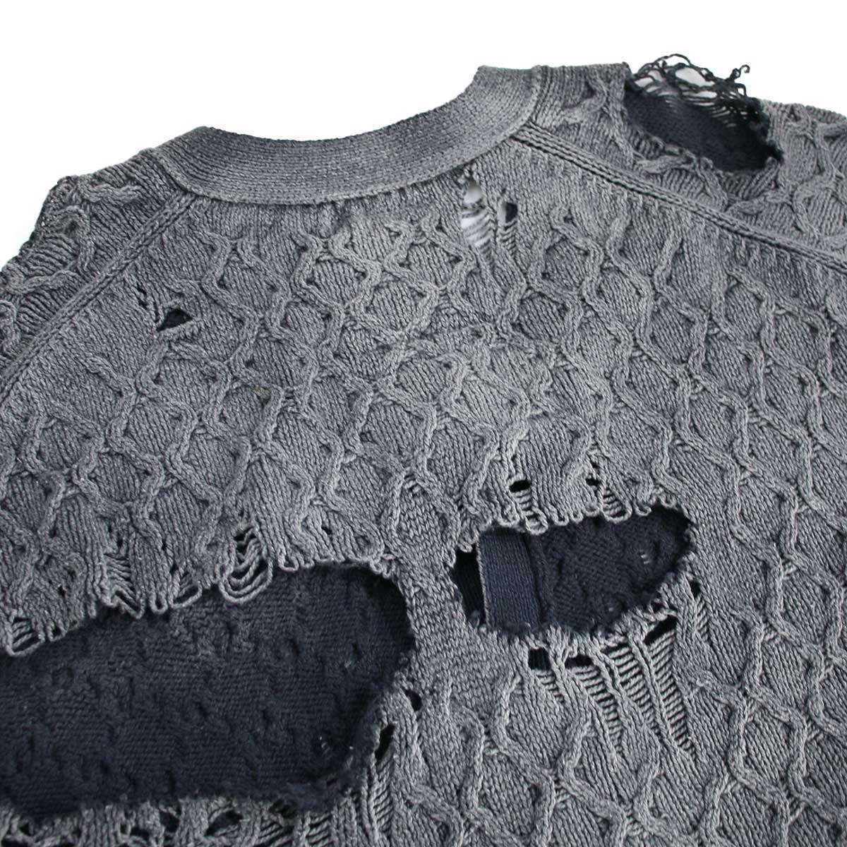 Maison MIHARA YASUHIRO メゾン ミハラヤスヒロ 24AW SUNFADED KNIT