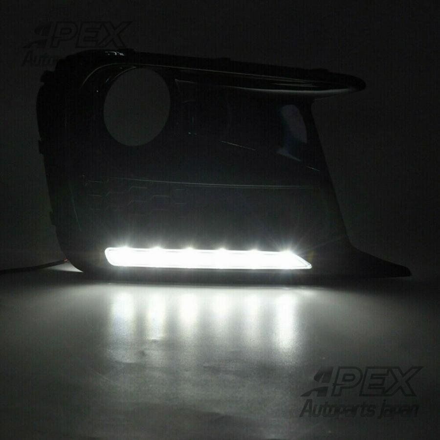 スバル WRX STI VAB/S4後期用 フォグランプカバー　LEDデイライト Amazon | スバル WRX STI S4 後期用 デイライト シーケンシャル