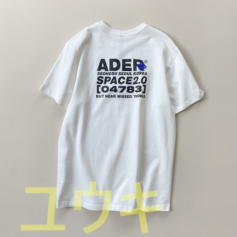 人気商品・新品未使用】アーダーエラー ADERERROR Tシャツ 男女兼用半袖 韓国Tシャツ#16RR - メルカリ