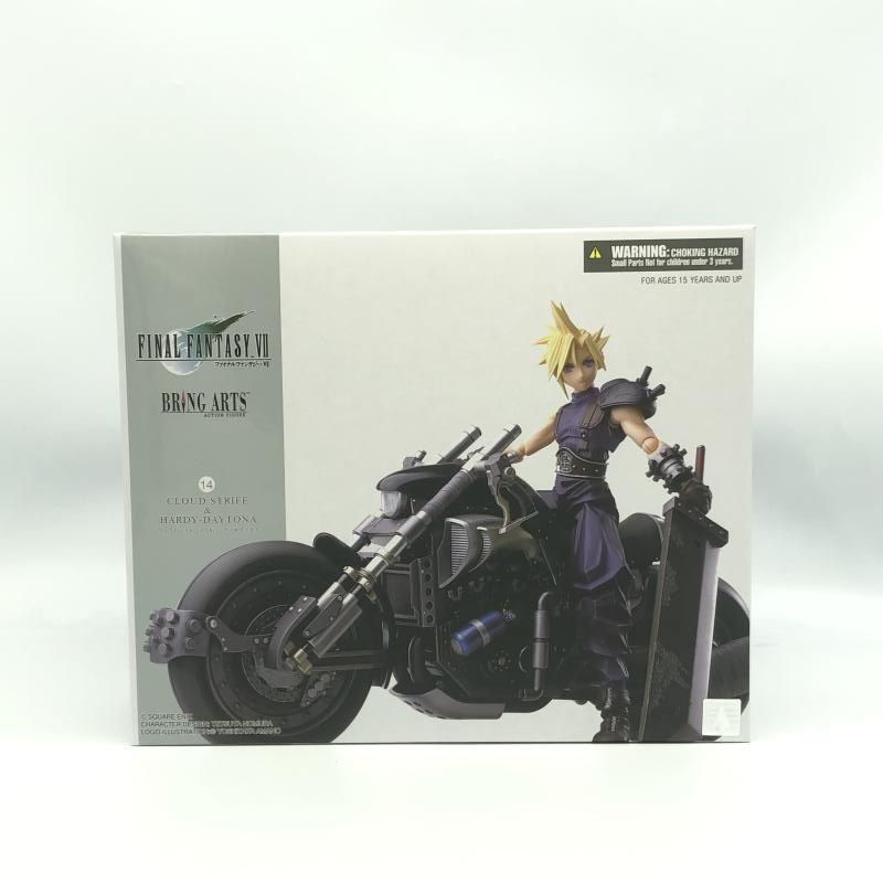 中古】S未開封)BRING ARTS クラウド・ストライフ＆ハーディ=デイトナ
