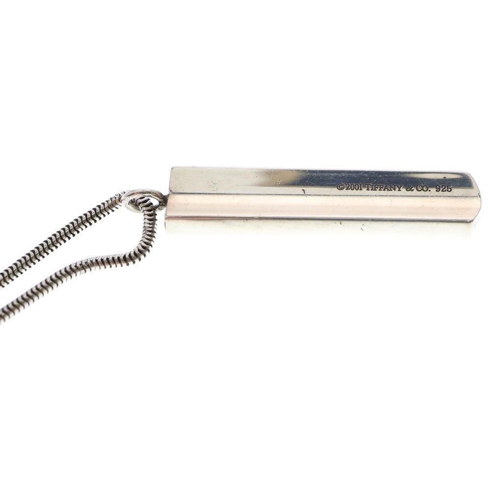 3019 TIFFANY&Co. ネックレス　ナローバー　1837 925 銀 極美品 TIFFANY &Co ティファニー チェーン ネックレス 1837