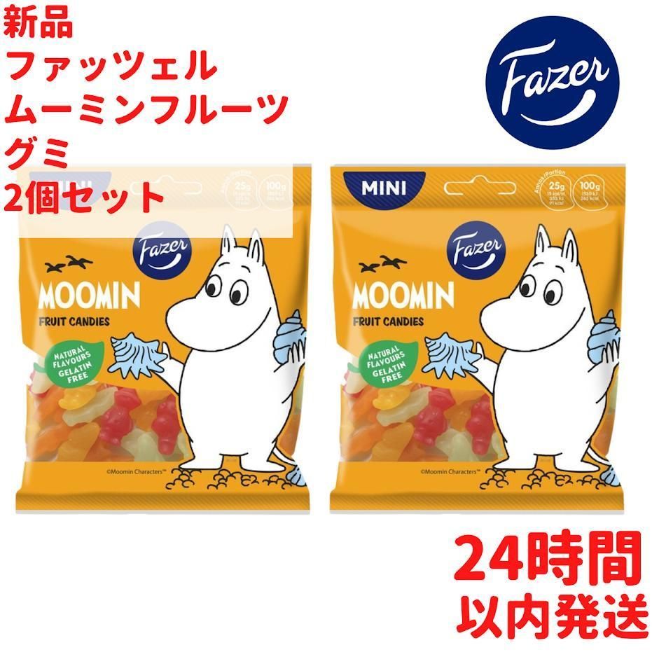 Fazer ムーミン フルーツグミ 2袋×80g セット フィンランドのお菓子 - メルカリ