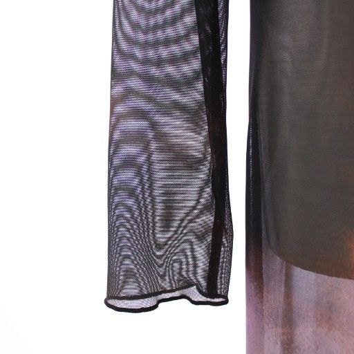 VINTAGE ミランダタイダイシアーロングトップワンピース