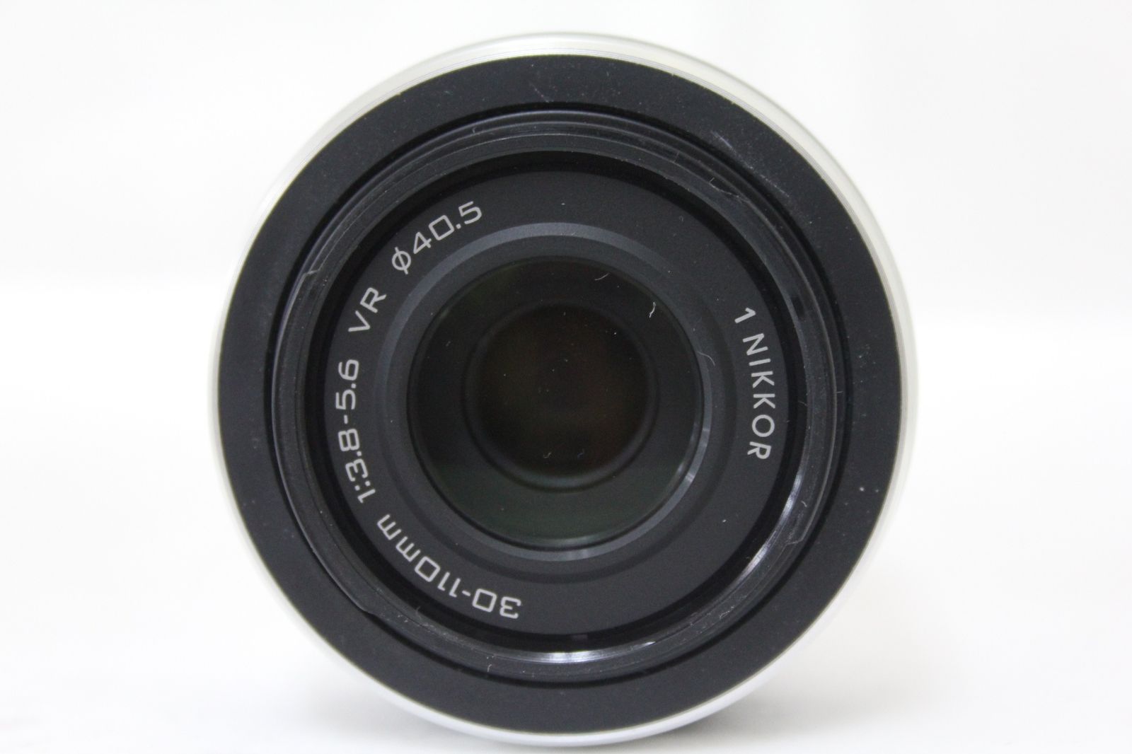 返品保証】 ニコン Nikon 1 Nikkor ホワイト 30-110mm F3.8-5.6 VR
