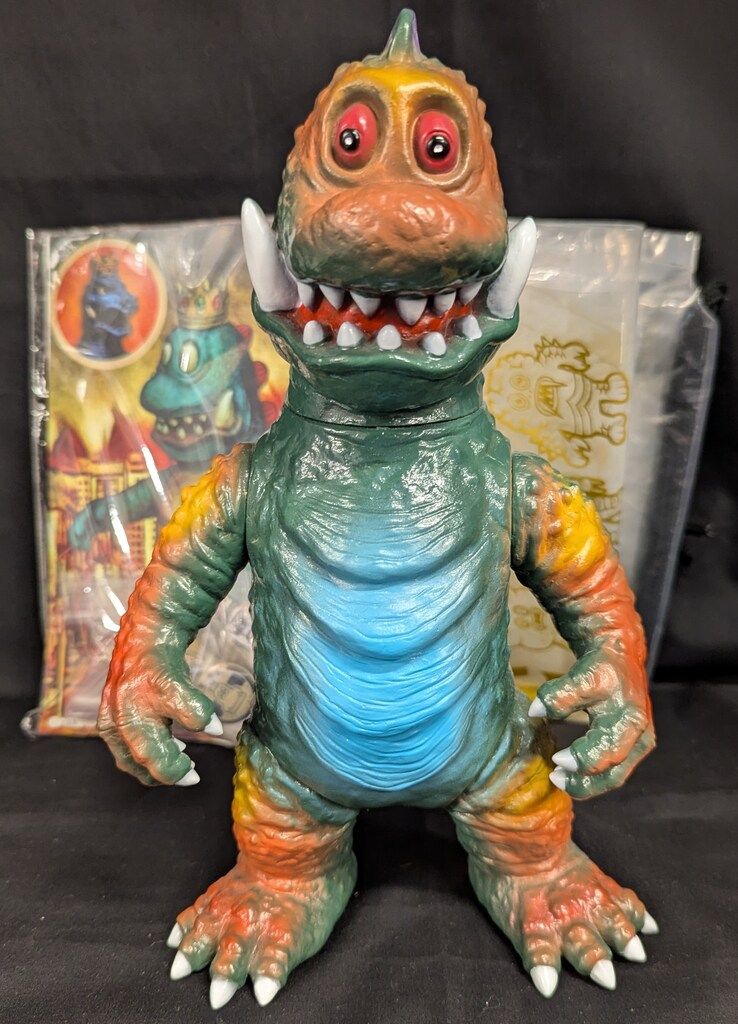 ピコピコ 怪獣大王 マンガ版 緑成型/茶/紫/赤/水色/黄色塗装