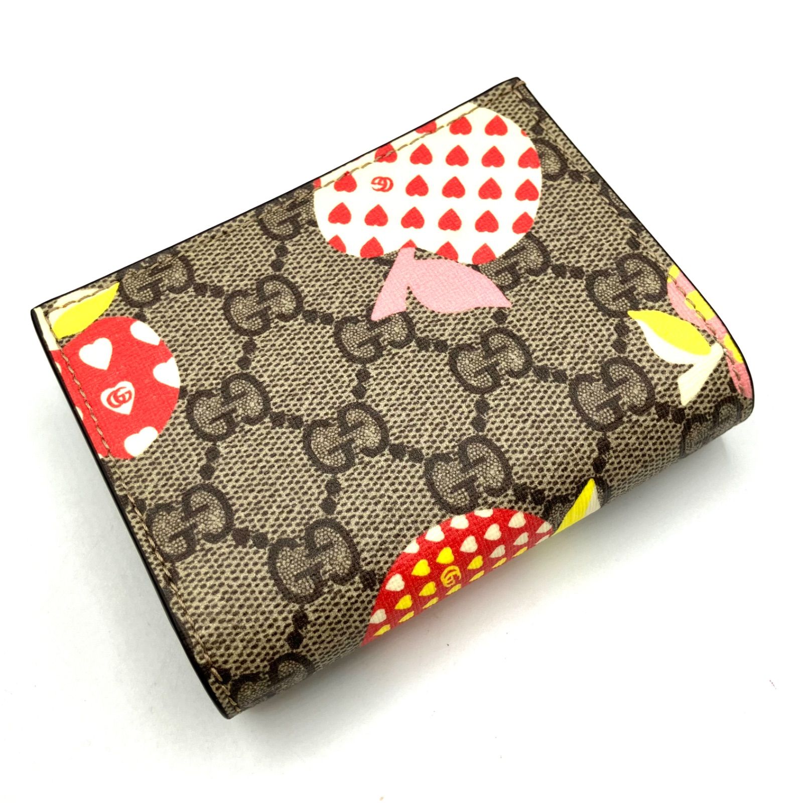 鑑定済み】正規品 グッチ GUCCI GGスプリーム レポム アップル 663922  