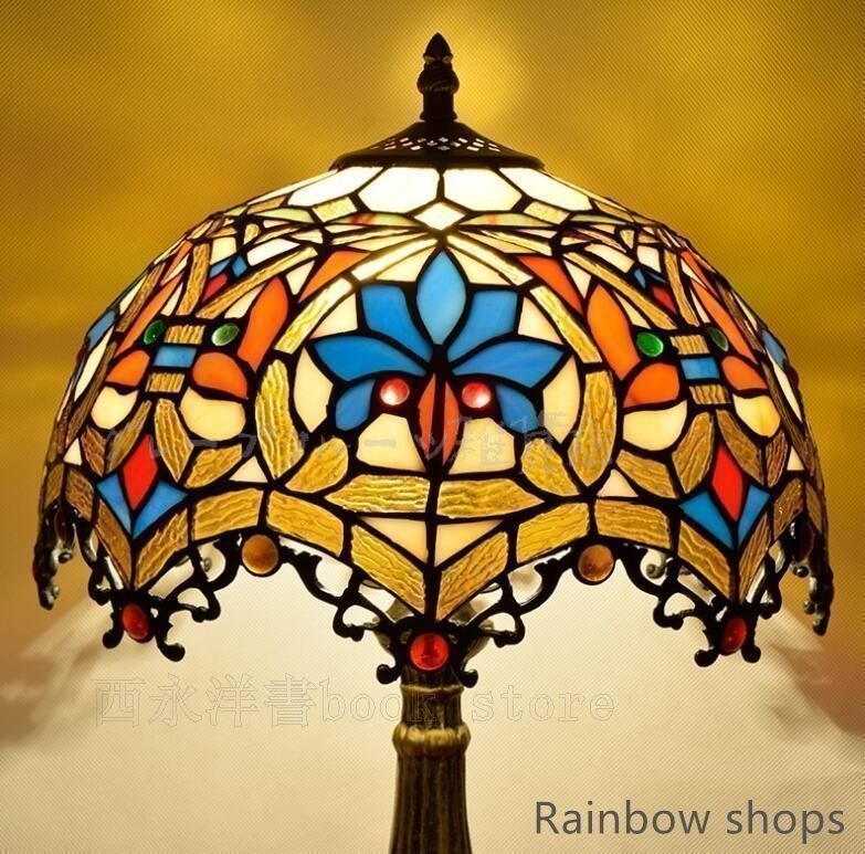 読書灯 Desk ステンドグラス lamp new ティファニー 高品質 電気