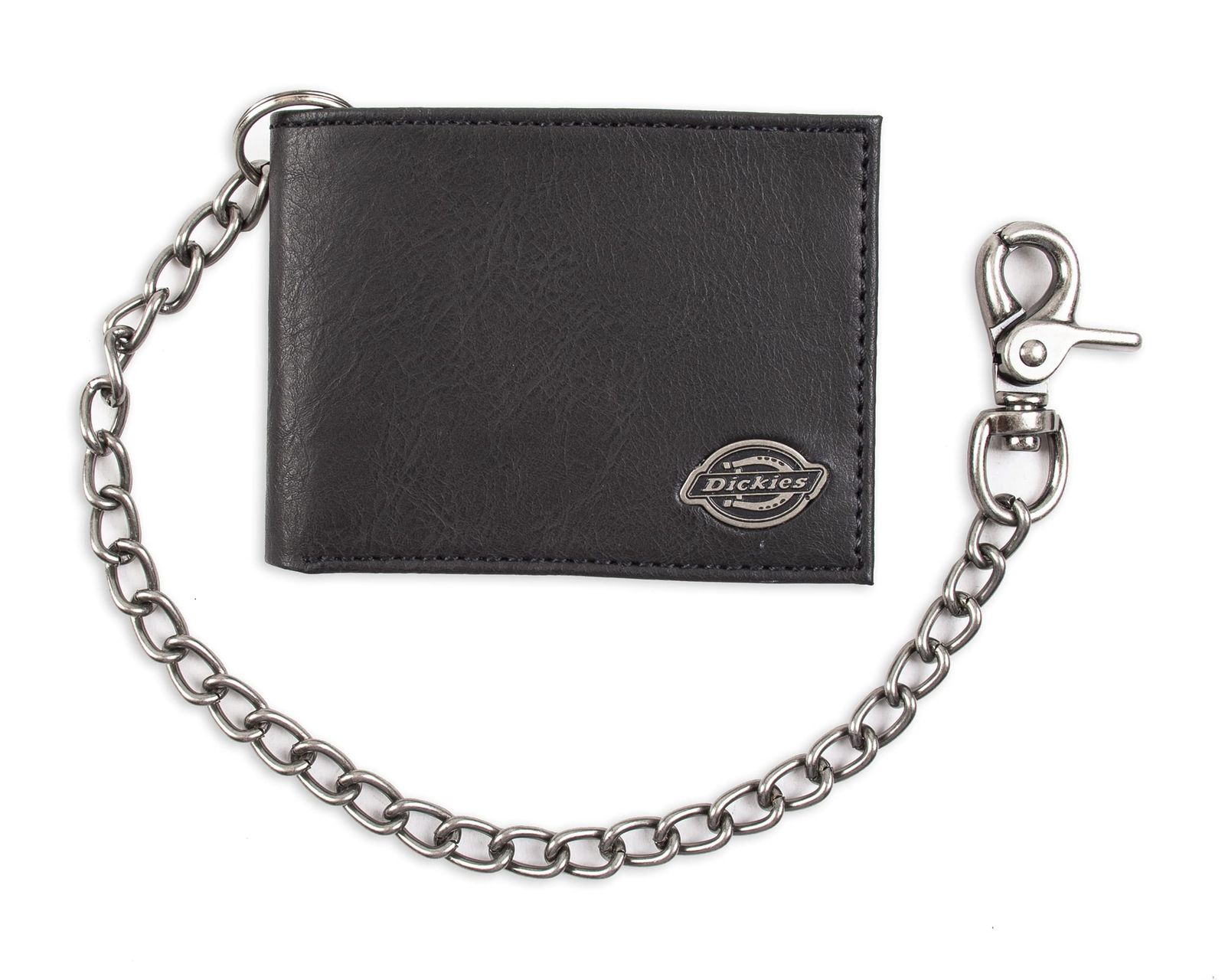 Dickies Slimfold Trucker portefeuille en cuir v?ritable - Noir - Taille unique [ブラック] [One Size]