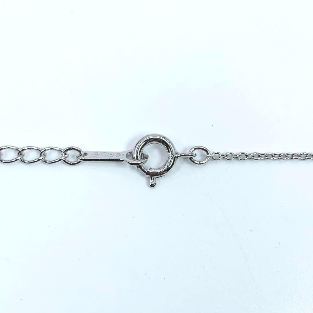 箱付き TASAKI タサキ シルバー ネックレス ダブルハート 本真珠