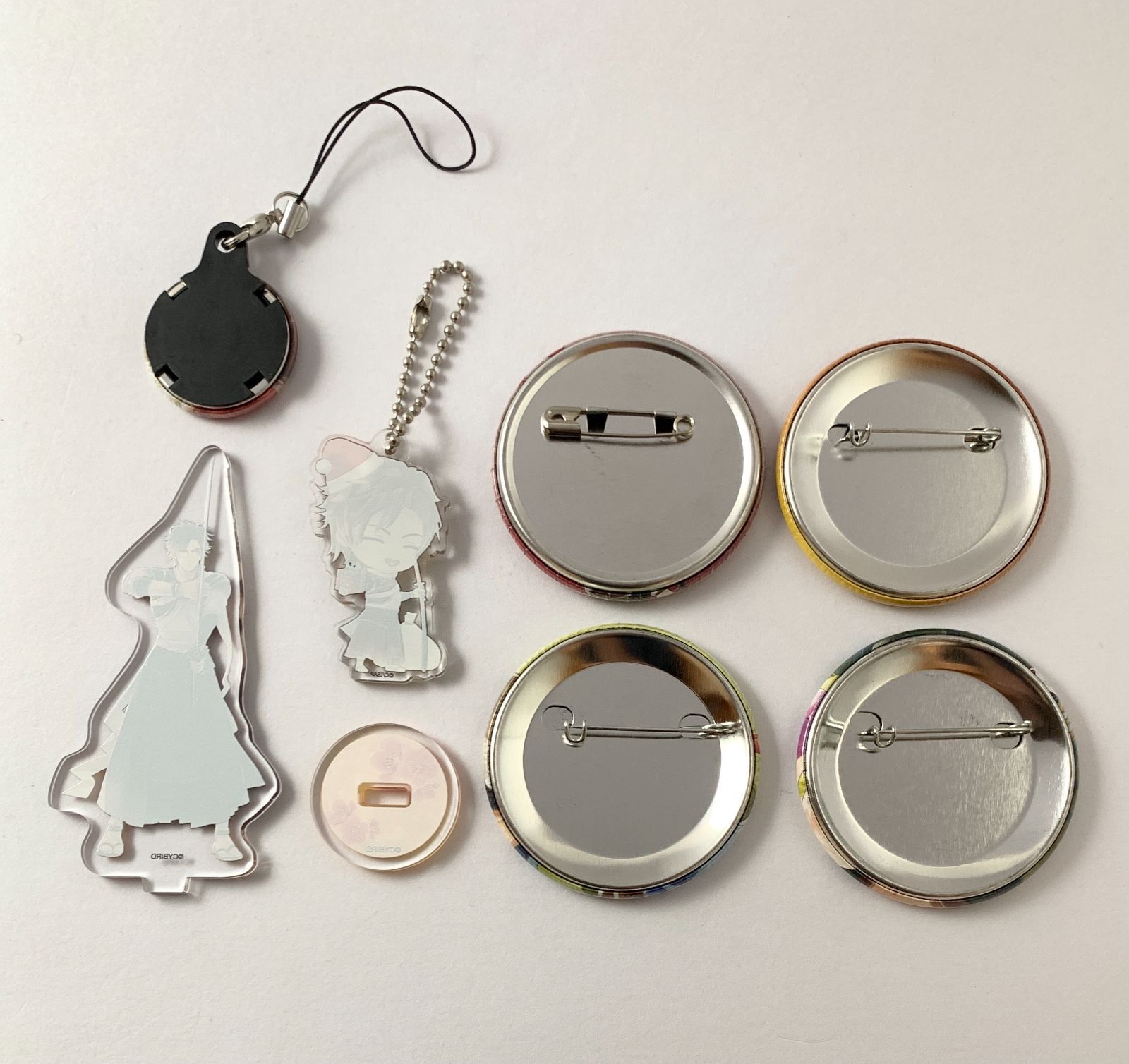 まとめ売り】 イケメン戦国 武田信玄 缶バッジ 缶ストラップ アクリル