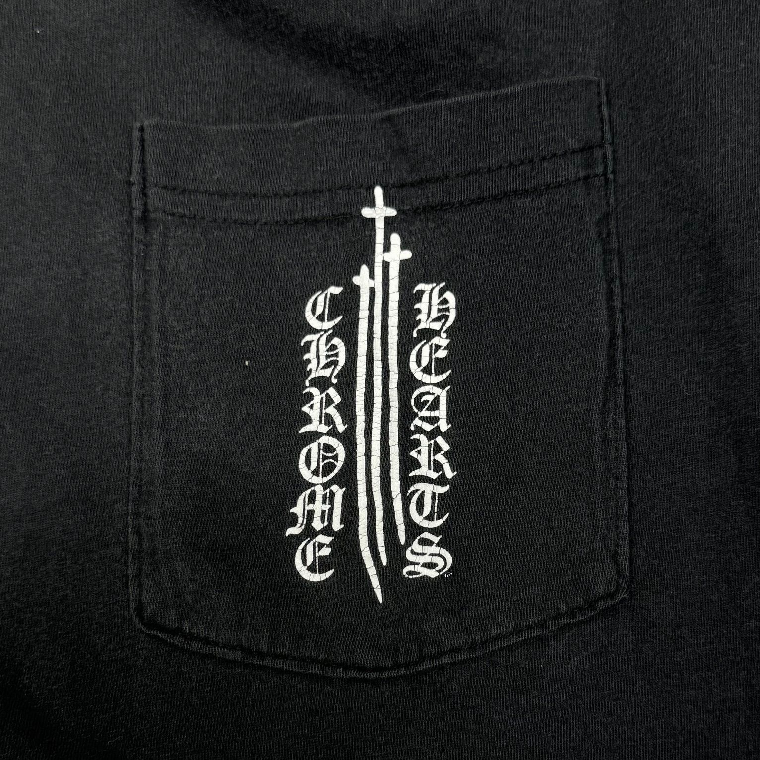 CHROME HEARTS クロムハーツ RS3 ロングスリーブT ロンT Chrome Hearts クロムハーツ ロング スリーブ Tシャツ ロンT