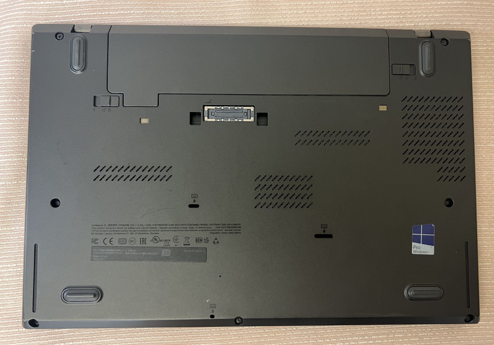 中古美品 ノートパソコン レノボ Lenovo T450s Wi-Fi有 14インチ 第5