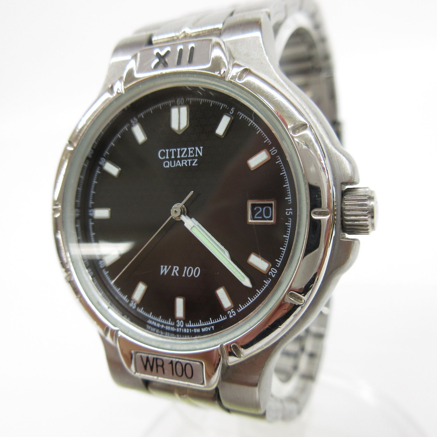 CITIZEN シチズン 腕時計 稼動品 シルバー クォーツ - メルカリ