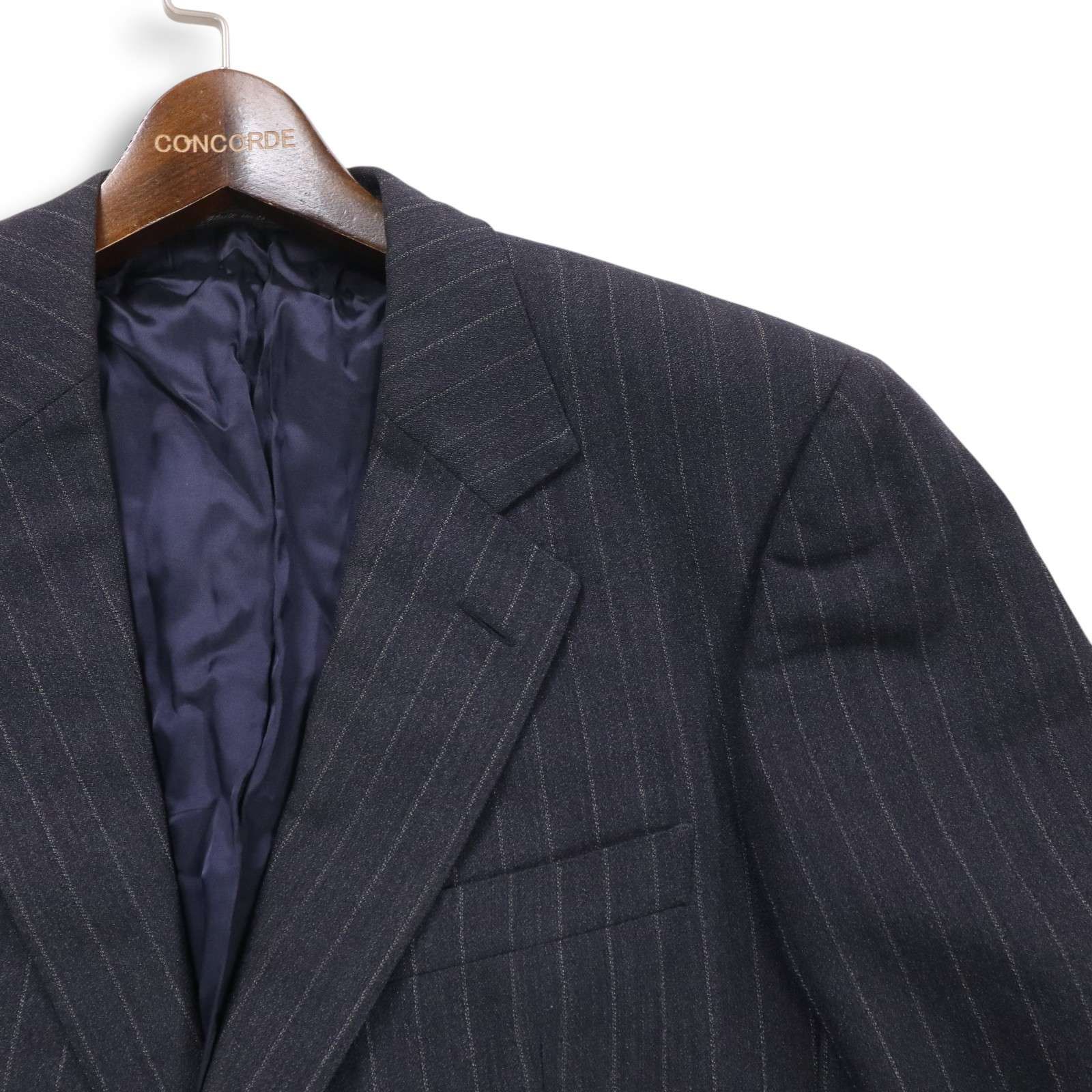 Dunhill ダンヒル 通年 総裏☆ ストライプ セットアップ スーツ