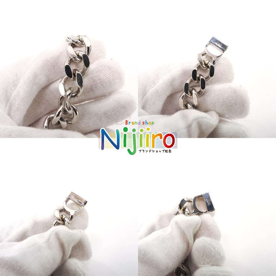 極美品】ディオール CD チェーンリンク ブレスレット 1508 - メルカリ