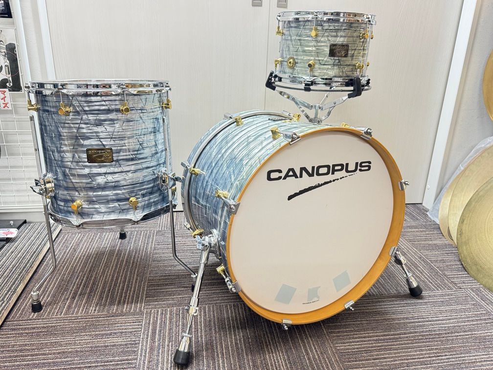 CANOPUS NV60M1EX BD20×14 TT12×8 FT14×14 Sky Blue Pearl