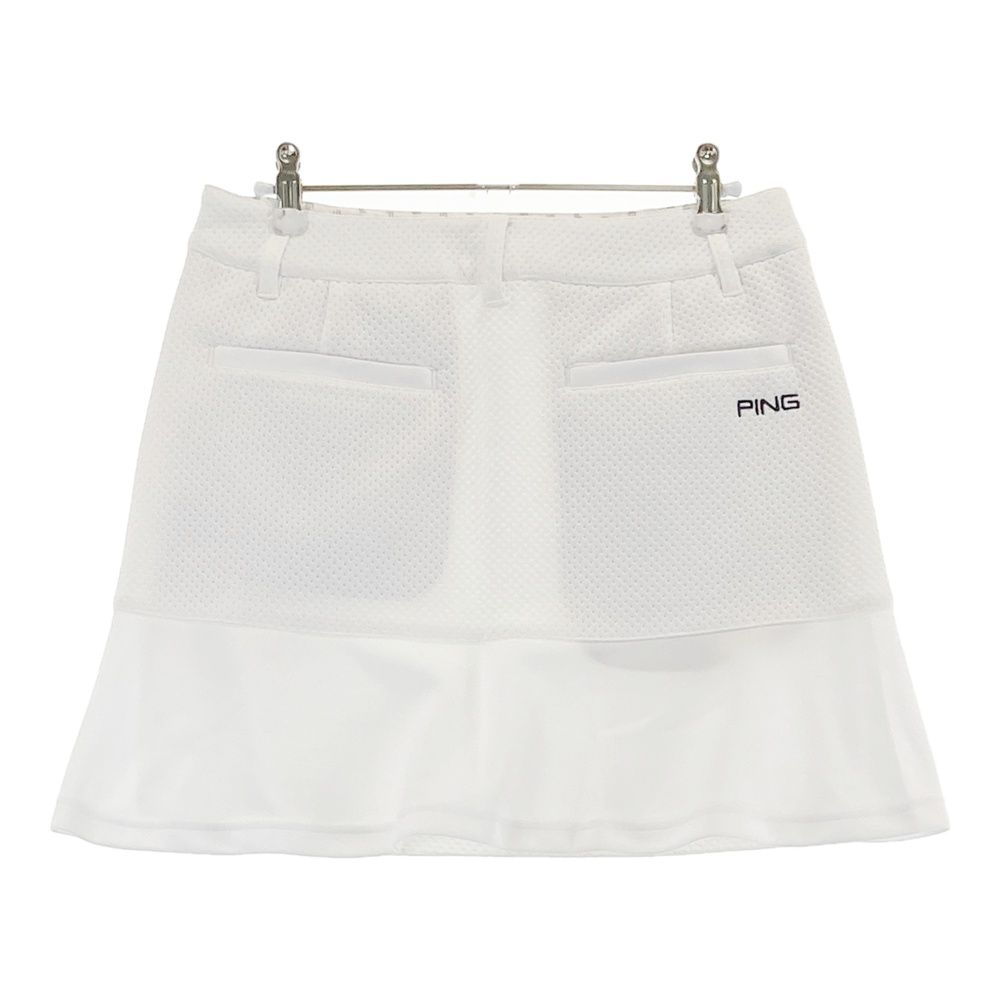 PING ゴルフパンツ(レディース)M ホワイト ピン(PING) パンツ