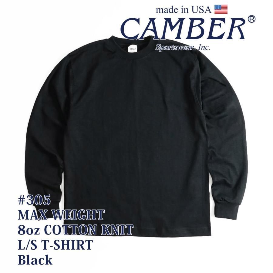 CAMBER 0 マックスウェイト 長袖 キャンバー ロンT Tシャツ クルー IN 