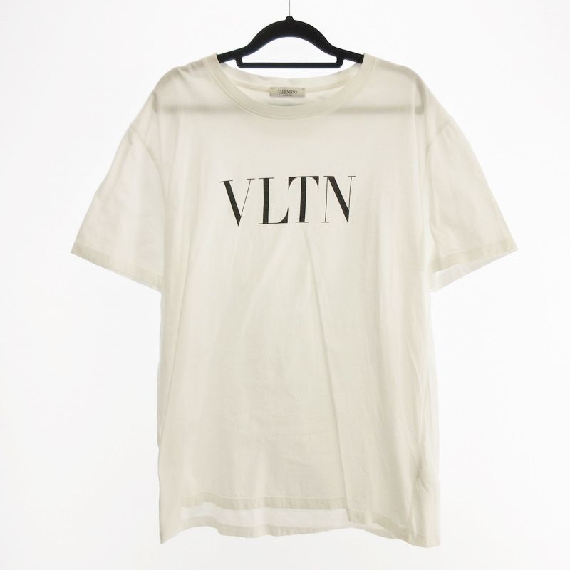 姫路東店 Valentino | ヴァレンチノ 半袖Ｔシャツ VLTN LOGO SV3MG10V3LE ホワイト サイズ L 135