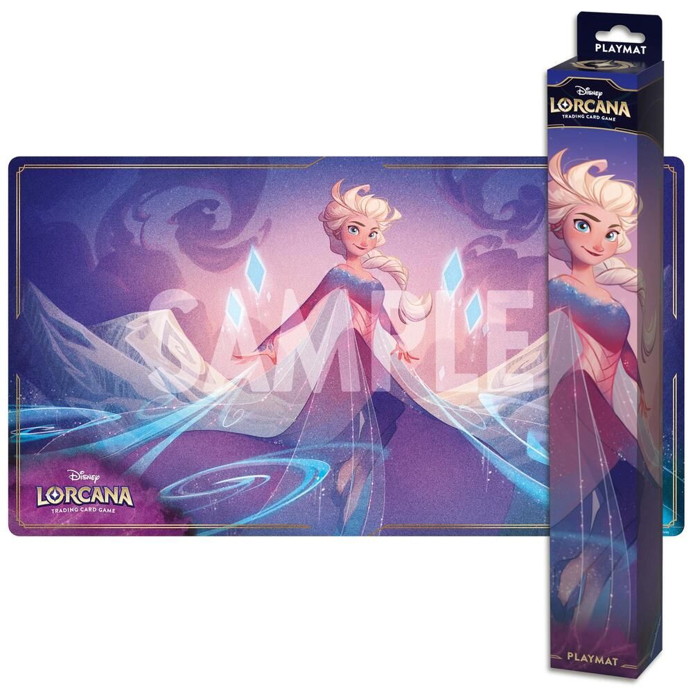 海外版】 ディズニー・ロルカナ・TCG プレイマット エルサ アナ