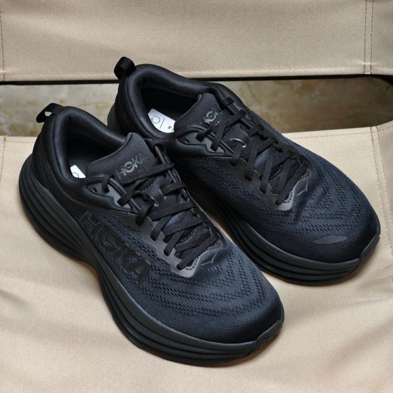 HOKA Bondi 8ブラック シューズ HOKA BONDI 8 Black / Black （ホカ ボンダイ 8-ブラック