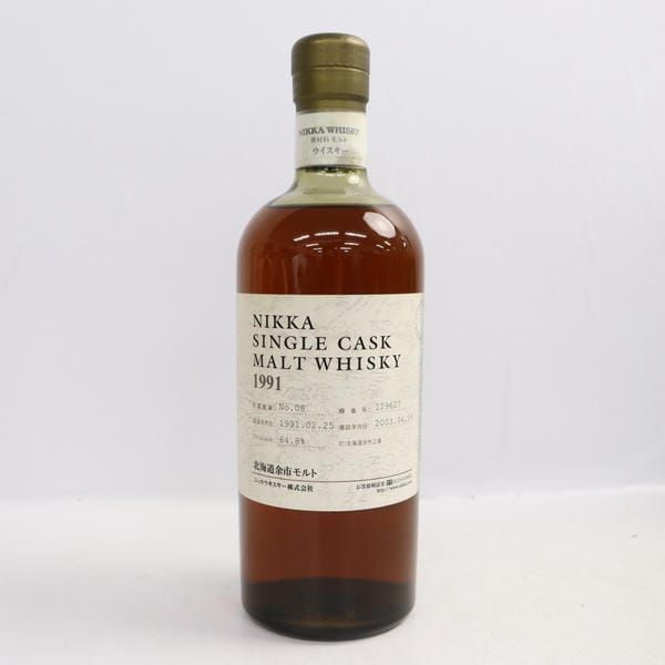 NIKKA 余市シングルカスク 1991-2003 64.8％ - メルカリ