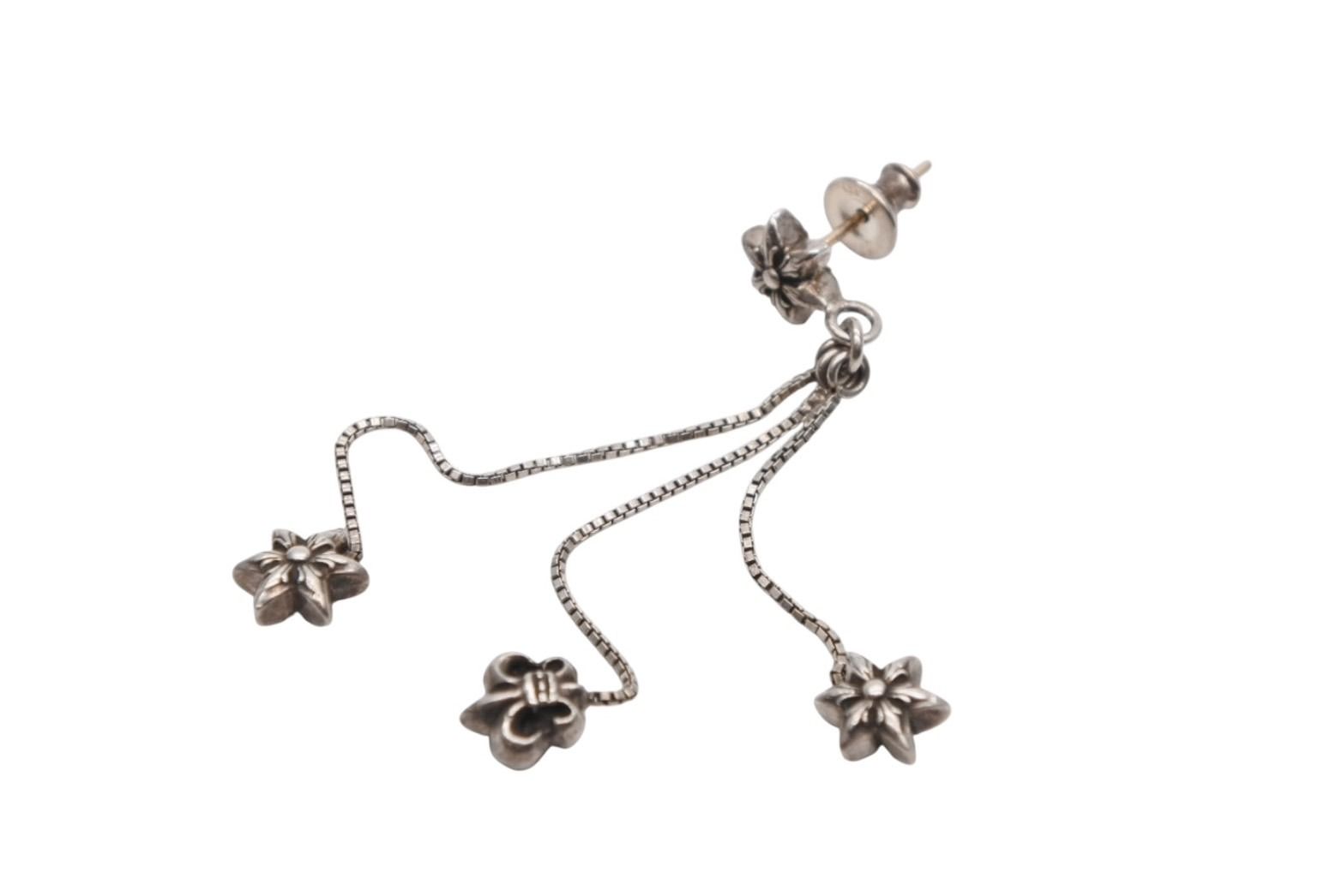 CHROME HEARTS クロムハーツ ピアス JOJO PST BS STAR ジョジョ BSフ スター シルバー925 4b007674