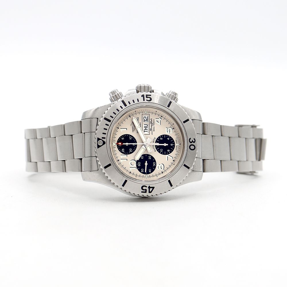 ブライトリングスーパーオーシャンクロノグラフ 腕時計 500m防水