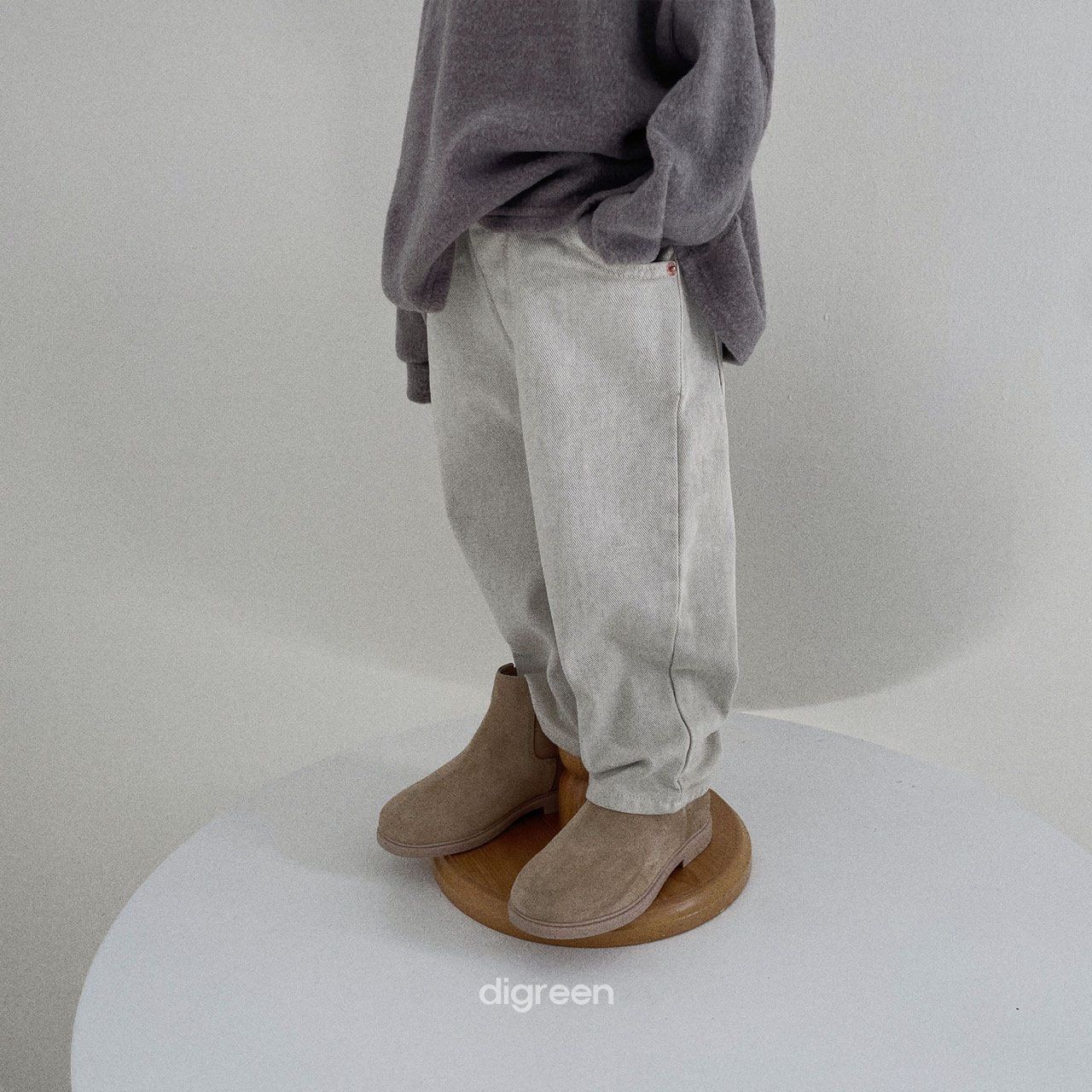 digreen/pigment Dying pants - MAHALO子供服select shop - メルカリ