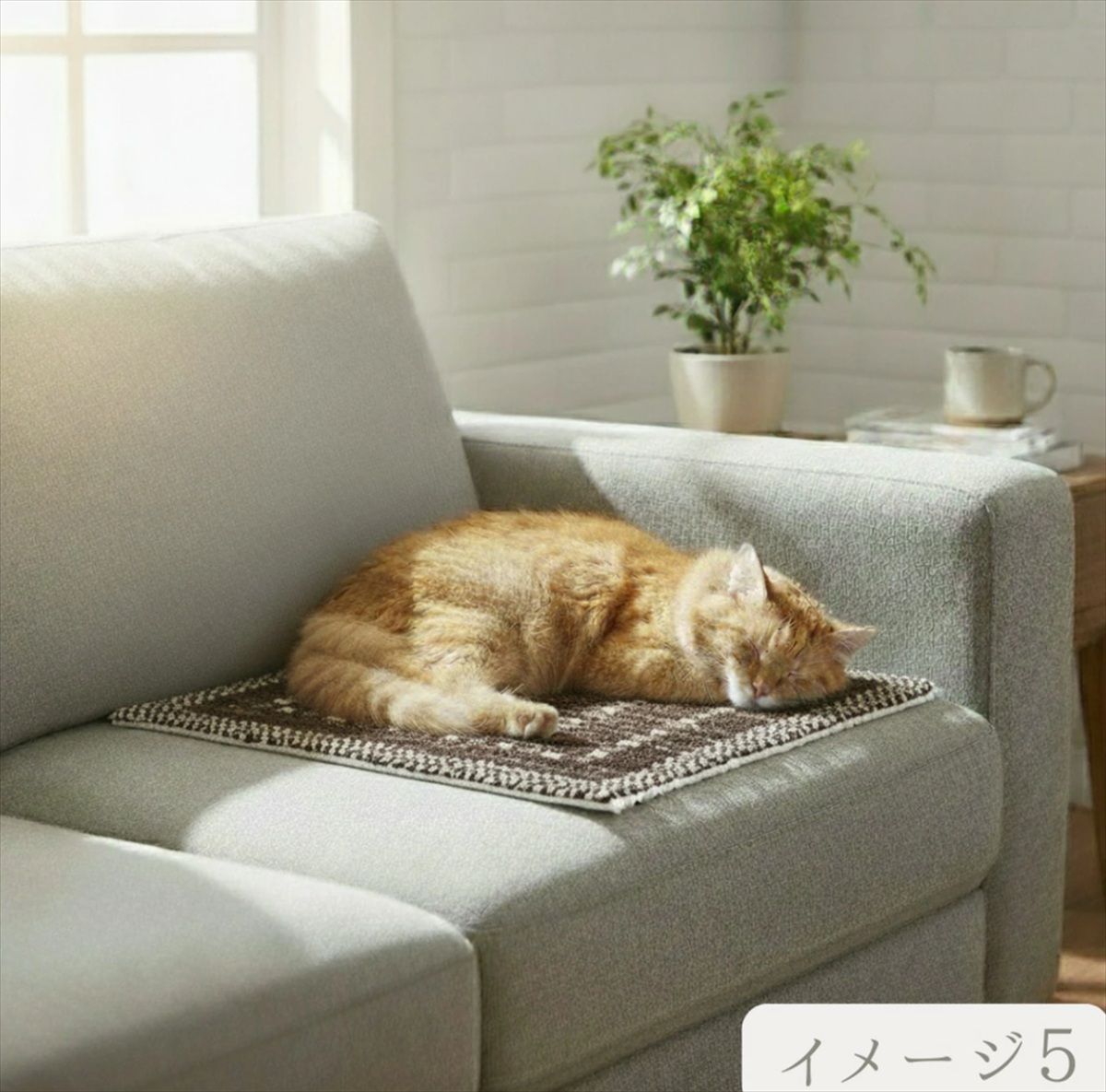 無染めウール 40x40cm