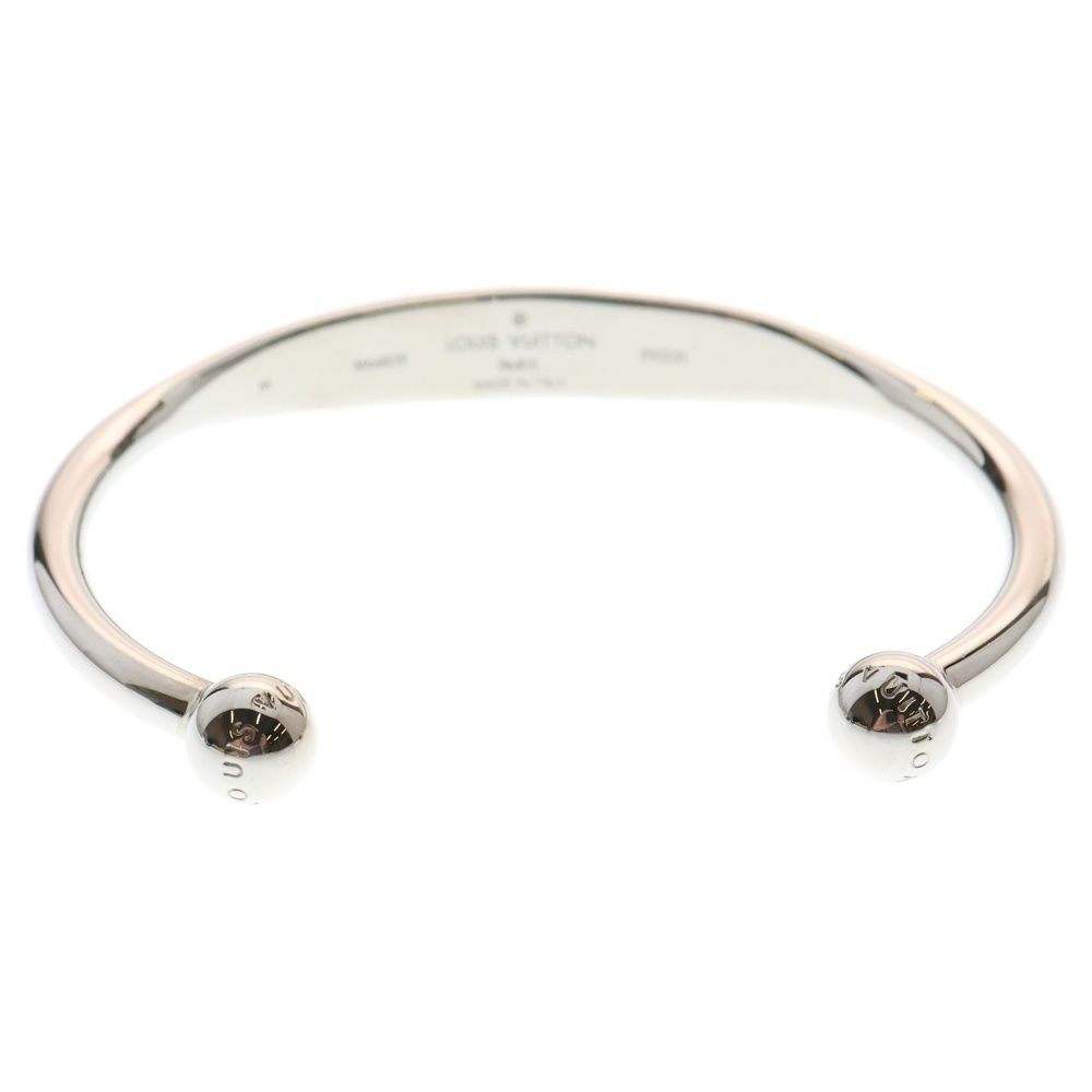 LOUIS VUITTON ルイヴィトン ジョンク モノグラムバングル M64839 シルバー