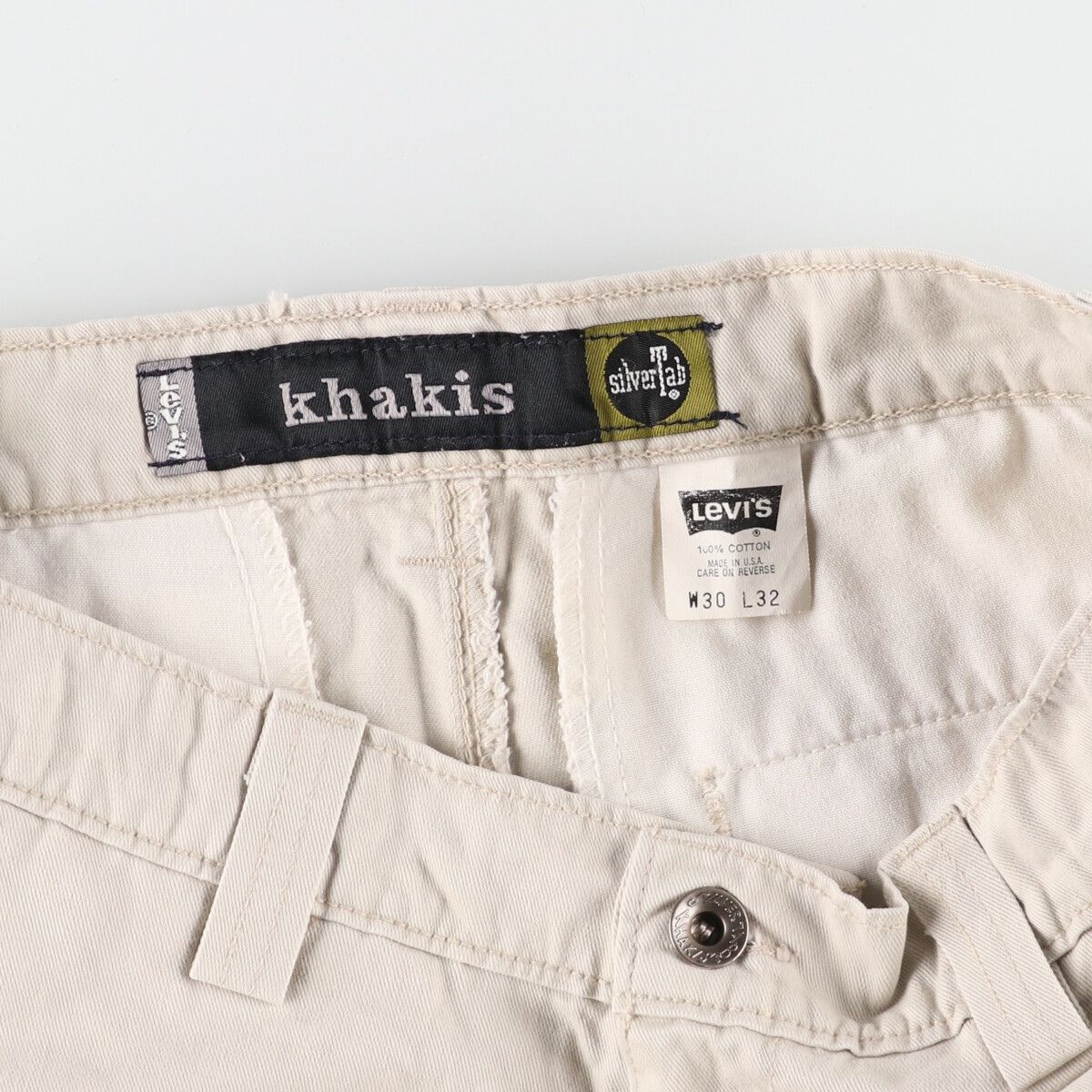 古着 90年代 リーバイス Levi's SILVER TAB シルバータブ KHAKIS ...