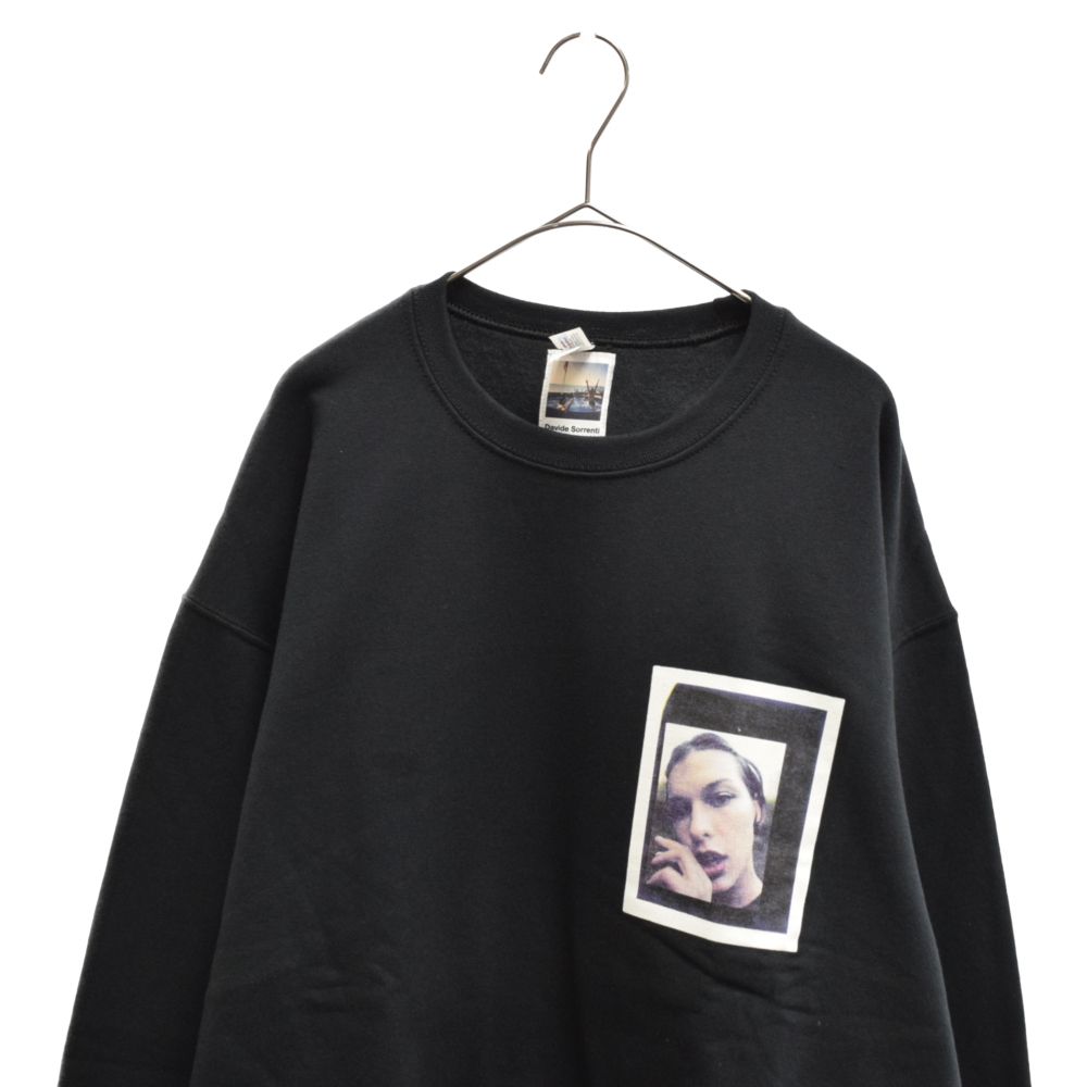 WACKO MARIA ワコマリア 23AW DAVIDE SORRENTI / CREW NECK SWEAT SHIRT ( TYPE-2 ) ダヴィデソレンティ スウェットトレーナー ホワイト DAVIDESORRENTI-WM-SS07 WACKO MARIA (ワコマリア) 23AW DAVIDE SORRENTI / CREW NECK SWEAT