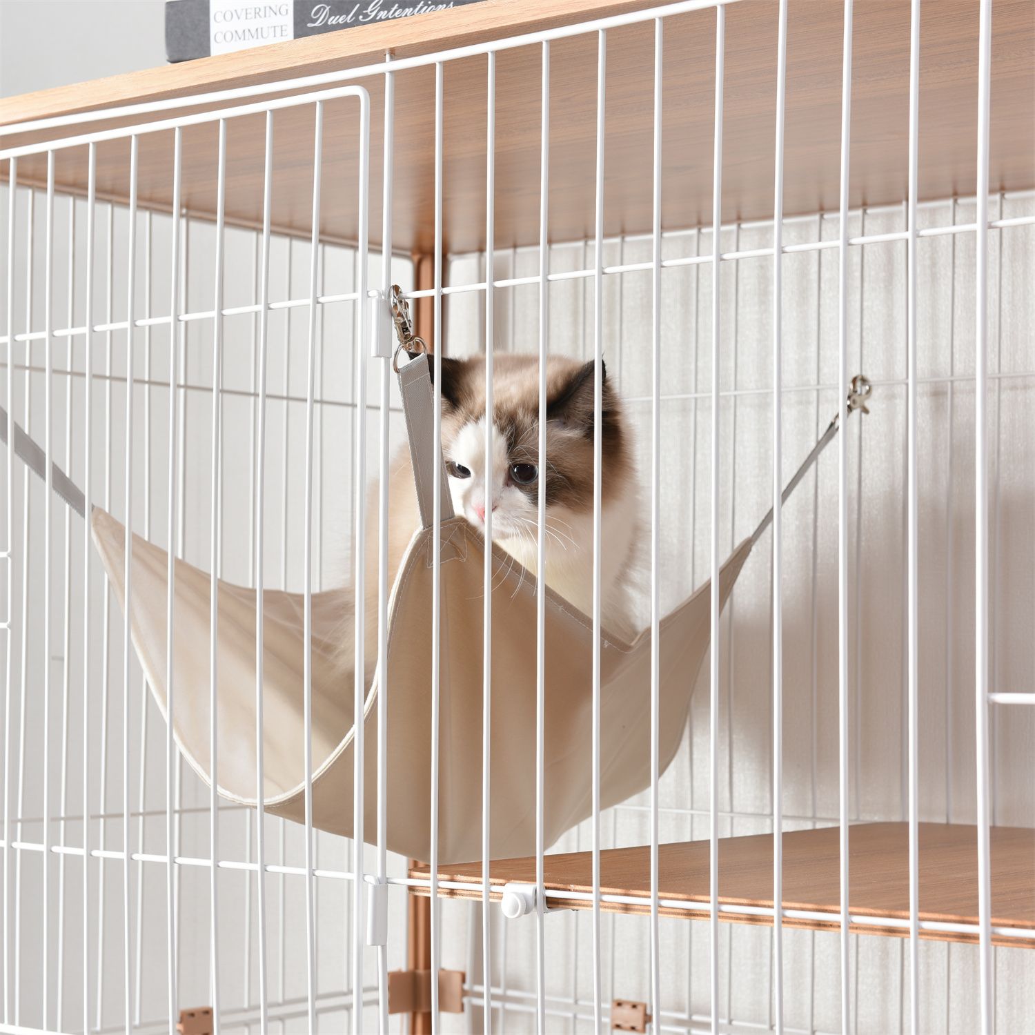 大型猫対応 ハンモック付き