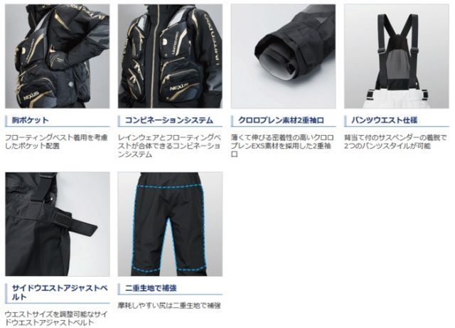 シマノリミテッドプロNEXUS RA-112Uレインウェア シマノ NEXUS ゴア