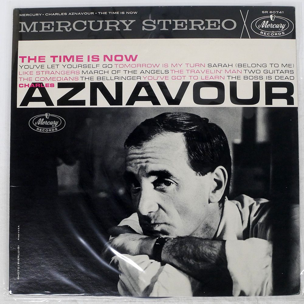 US盤 CHARLES AZNAVOUR/TIME IS NOW/MERCURY SR60741 LP - メルカリ