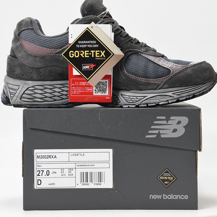 SAランク】NEWBALANCE M2002RXA GORE-TEX MAGNET GRAY ニューバランス