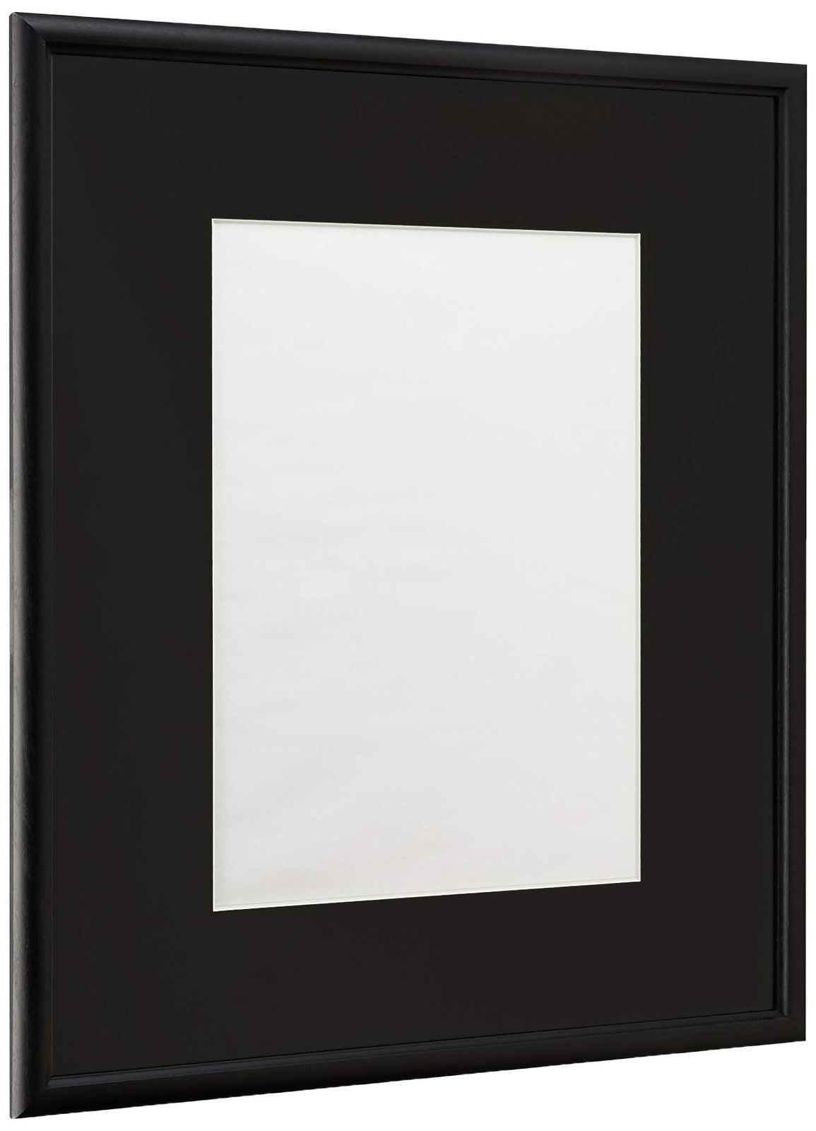 FUJICOLOR 額縁 ワイドマットフレーム M5000 アクリル A3 木製 ブラック 406546 49224