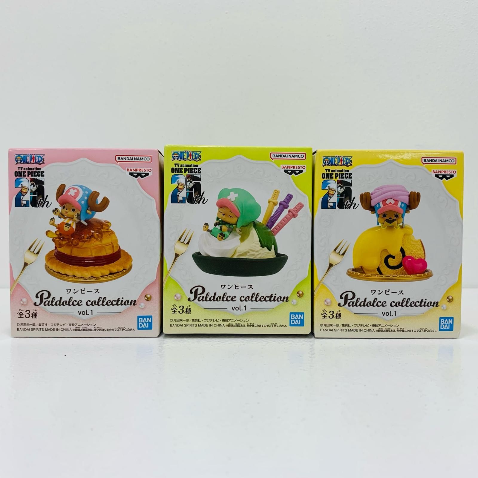 ワンピース Paldolce collection vol.1〜3 ワンピース Paldolce collection vol.1│株式会社BANDAI SPIRITS