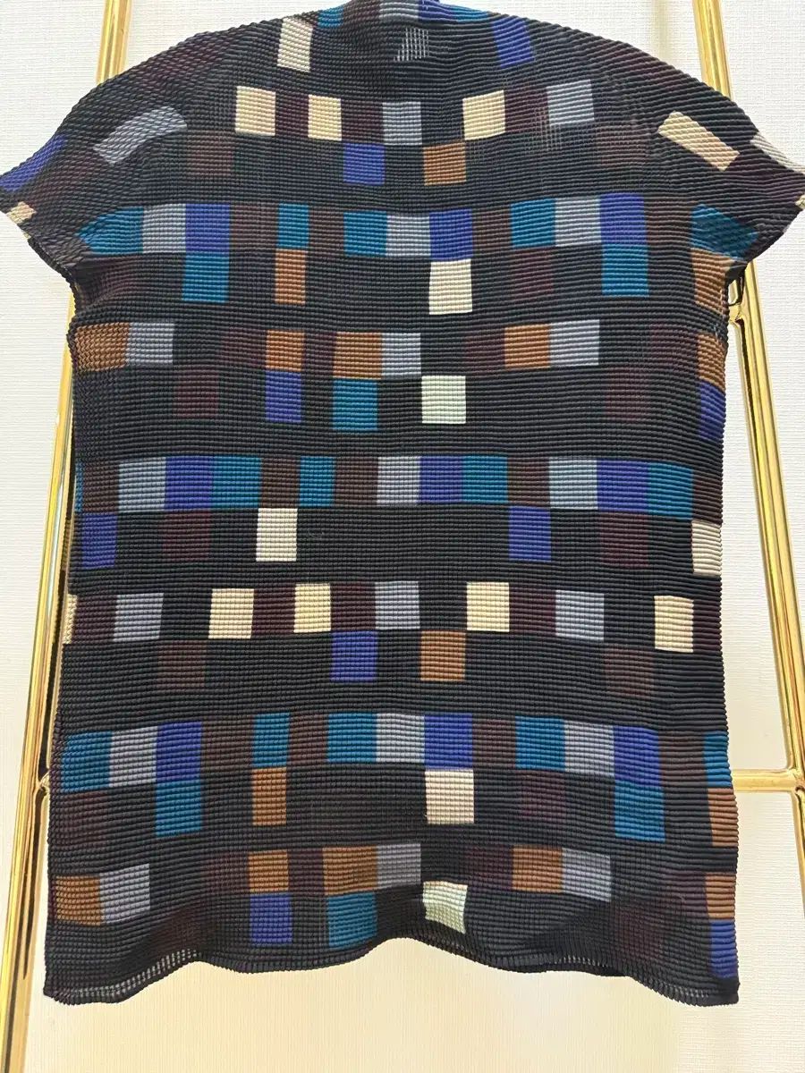 ISSEY MIYAKE イッセイミヤケ モックネック ハイネック パターン Tシャツ