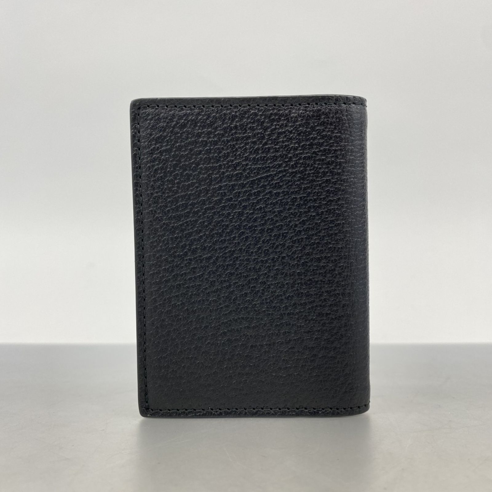 超激安セール 開催中です！ グッチ Gucci グッチ 名刺入れ GGマーモント 428737 レザー ブラック メンズ