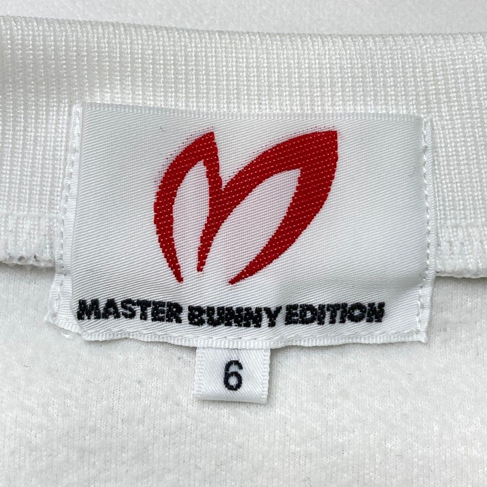 サイズ：6 MASTER BUNNY EDITION マスターバニーエディション 2023年モデル 裏起毛 スウェットトレーナー  ホワイト系 [240101204415] ゴルフウェア メンズ ストスト