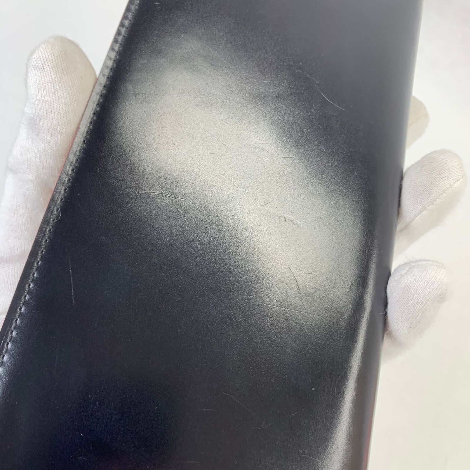 GANZO ガンゾ 黒 コードバン 長財布 札入れ 箱付き ギャランティ付  