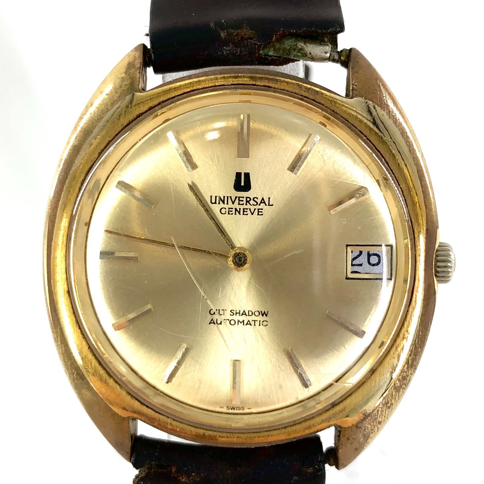 ユニバーサル GENEVE GOT SHADOW 自動巻き　稼働品　566101 ユニバーサル GENEVE GOT SHADOW 自動巻き 稼働品 566101