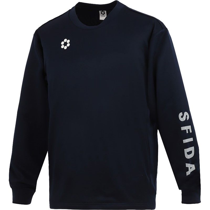 2026，限定SALE sfida(スフィーダ) BP ライトスウェットクルー フットサルスウェットトレーナー (sa25819-nvy)、NVY その他