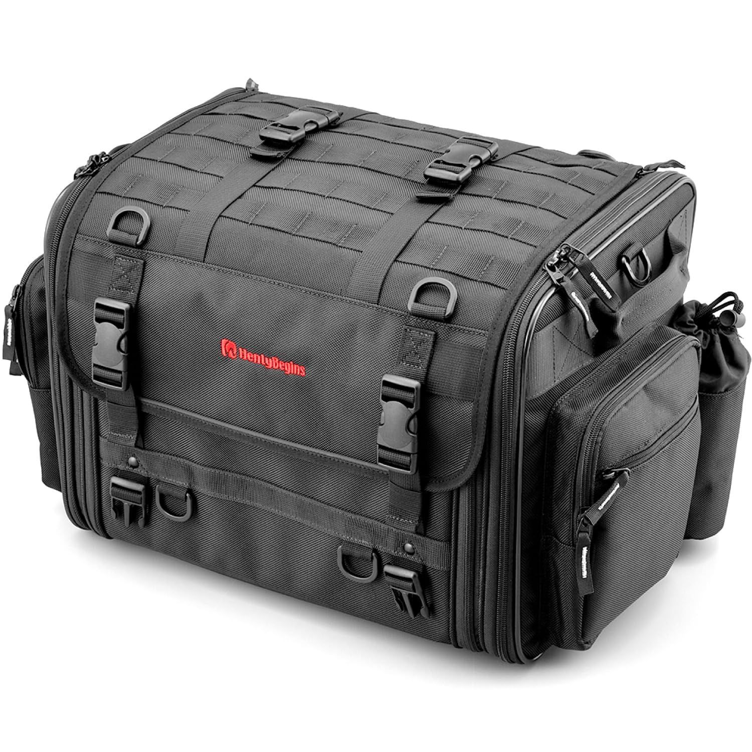 Color BASIC ブラック_Style Lサイズ ヘンリービギンズ Henly Begins デイトナ バイク用 キャンプ シートバッグ BASIC Lサイズ 44-60L 大容量 テント泊 DH-719 ブラック 96721